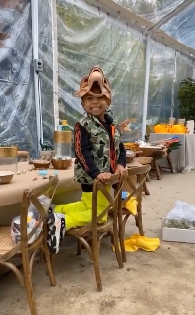 Saint West, 4th Birthday Party